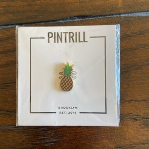 New - Pintrill Enamel Pineapple Pin